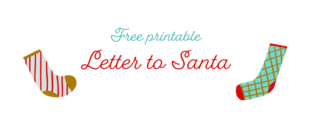 Free Printable Letter to Santa