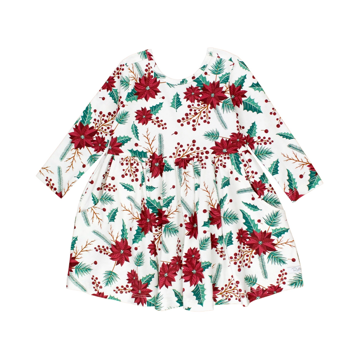 Merry &amp; Bright Knit Long Sleeve Twirl Dress