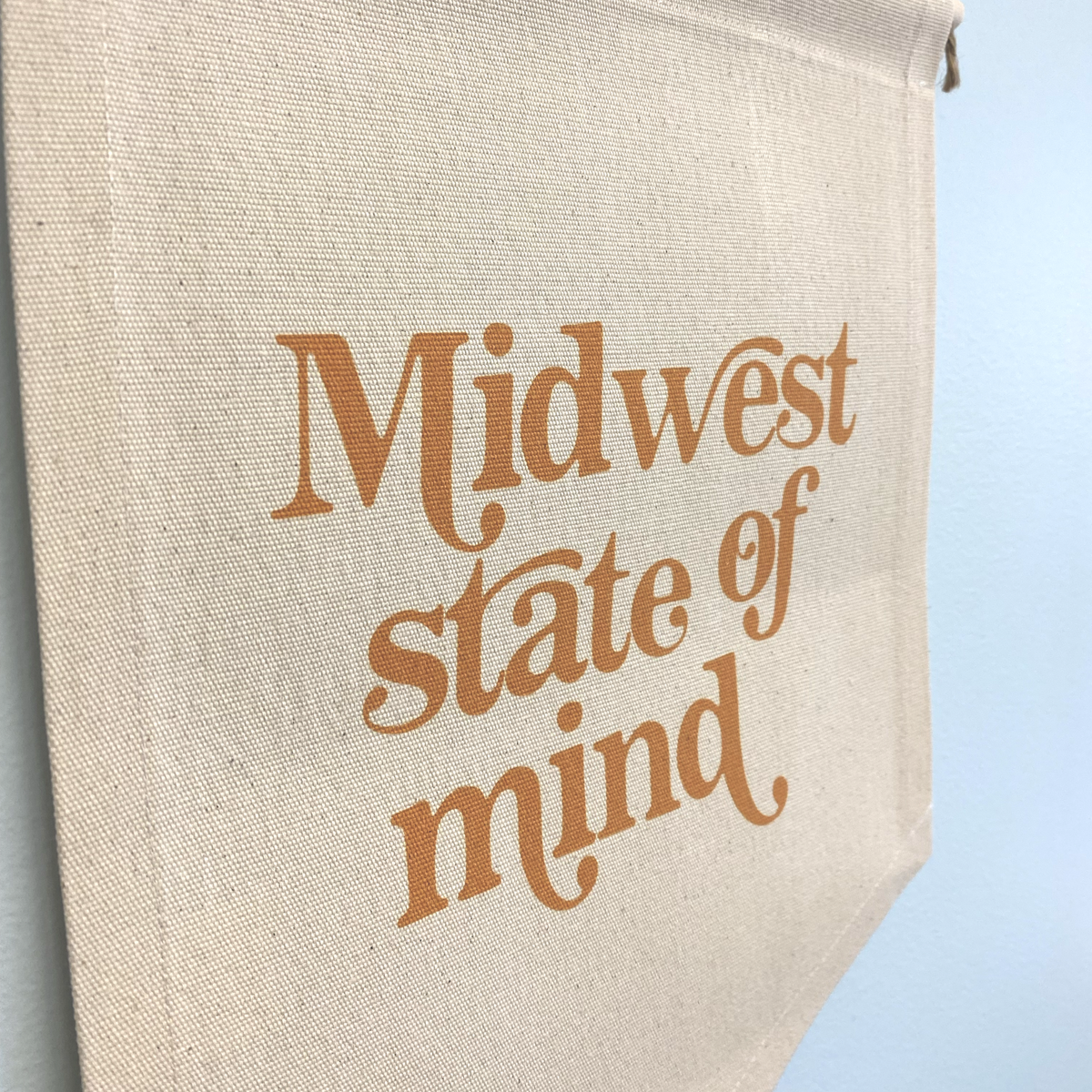 Midwest State of Mind Canvas Banner