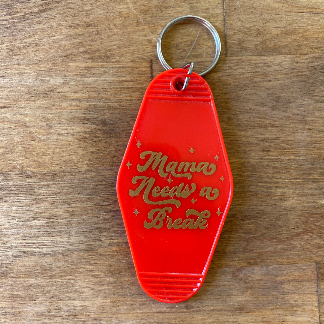 Vintage Motel Keychain