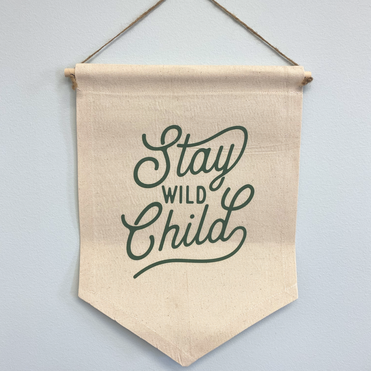 Wild Child Canvas Banner