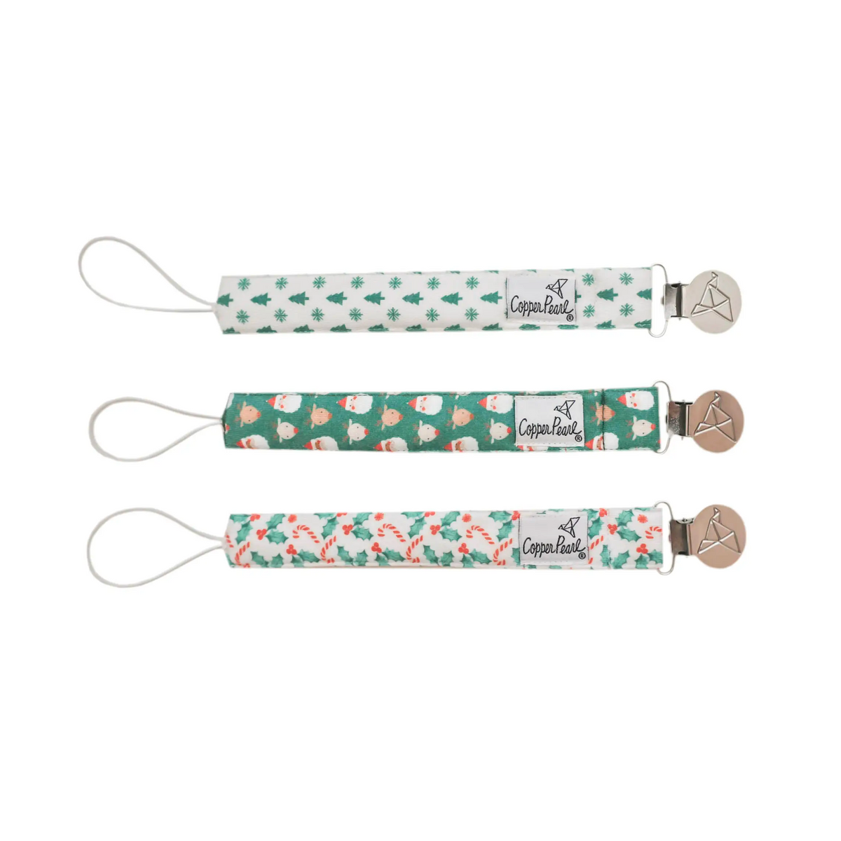 Holiday Pacifier Clips