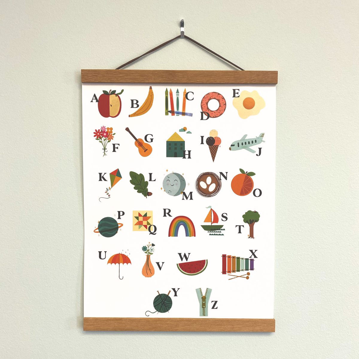 Alphabet Art Print