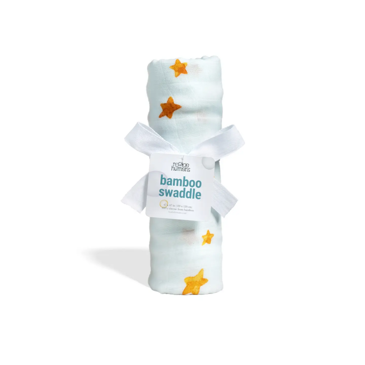 Bamboo Baby Swaddle - Stars print