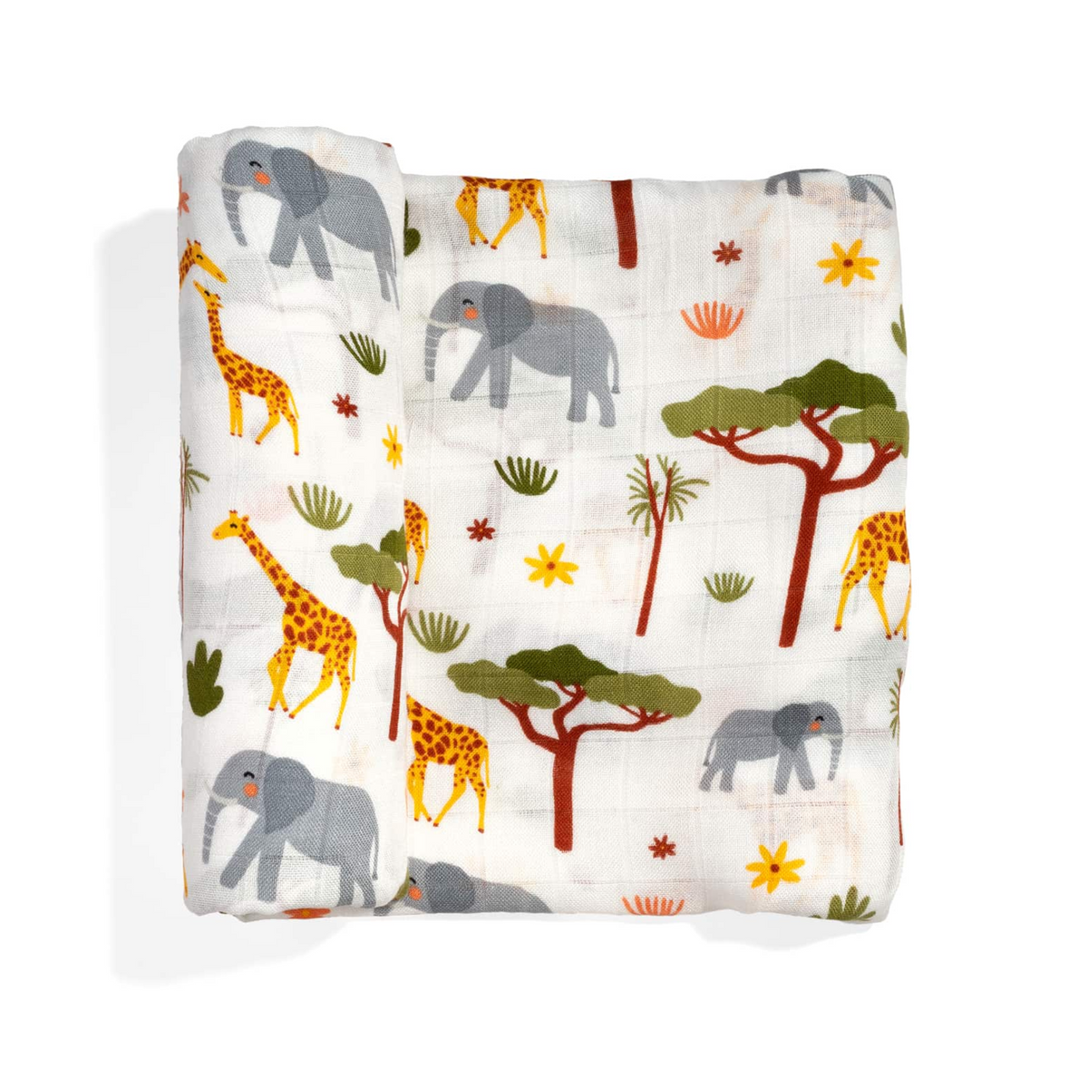 Bamboo Baby Swaddle - in the Savanna