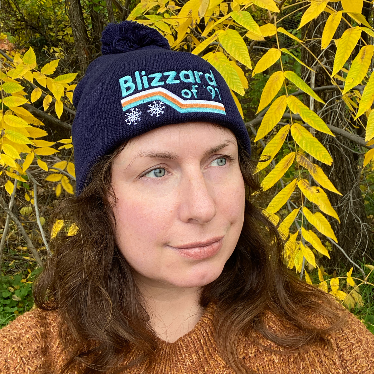 Blizzard of 91 Winter Beanie Hat