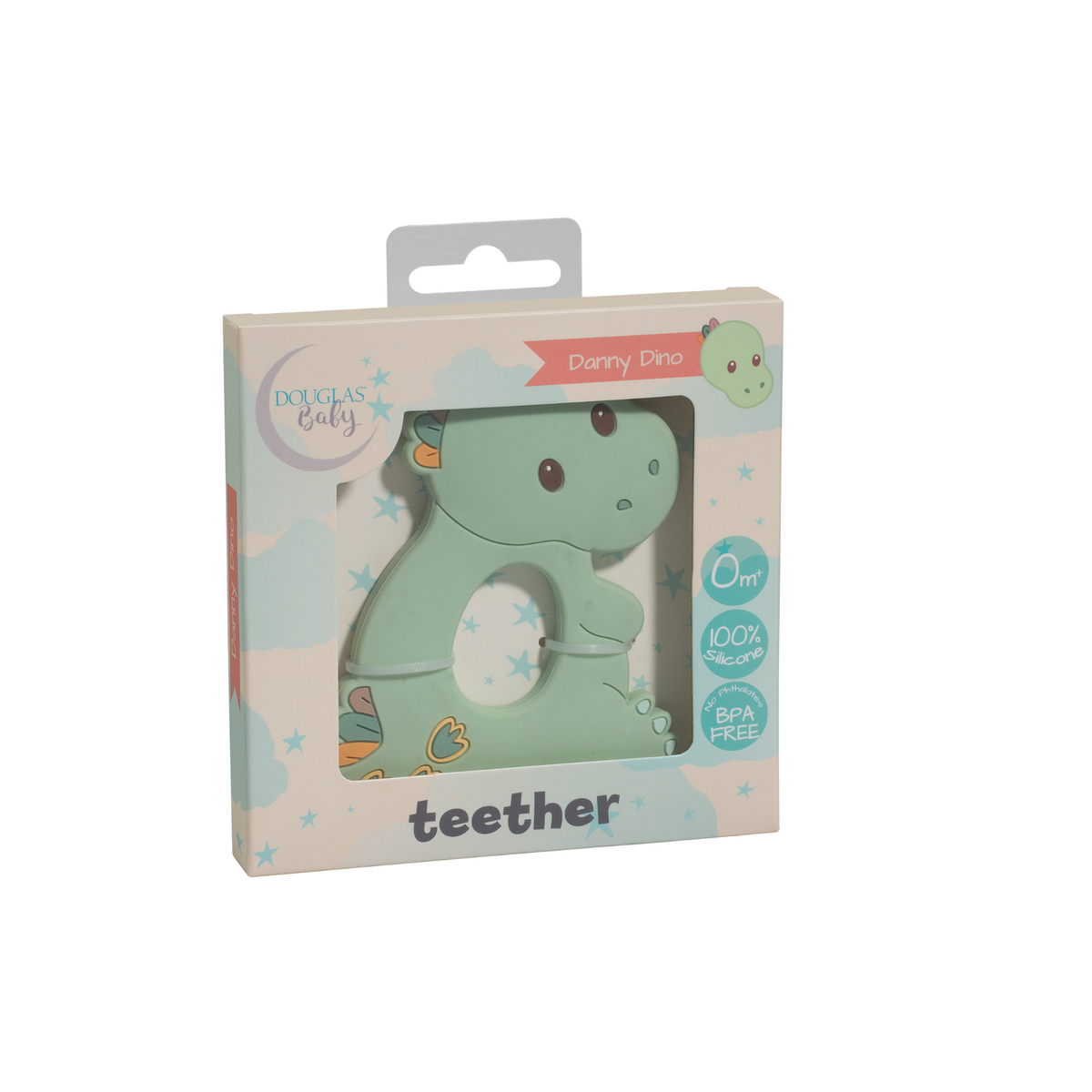 Danny Dino Silicone Teether
