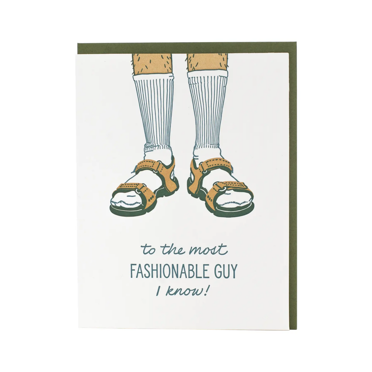 Socks &amp; Sandals Father&#39;s Day Card
