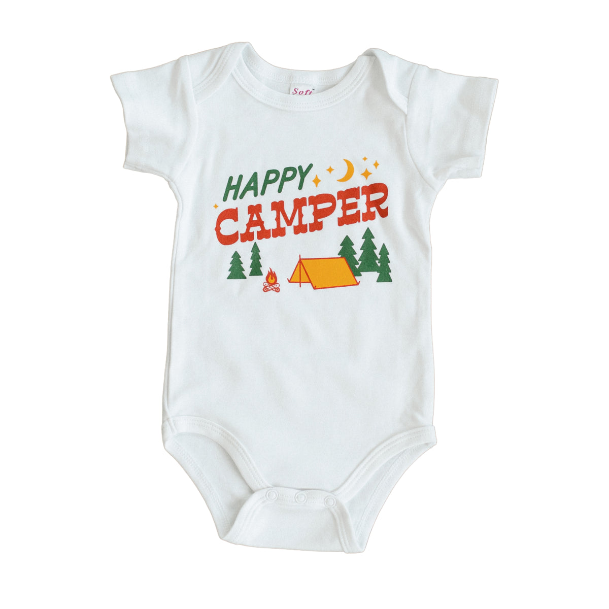 Happy Camper Baby Onesie