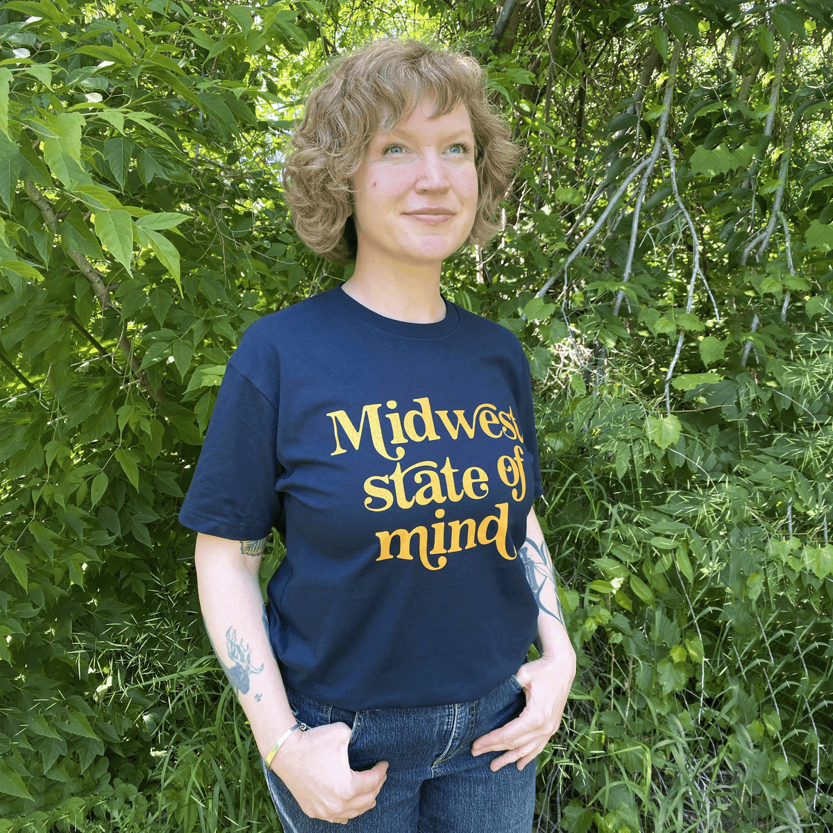 Midwest State of Mind Adult T-Shirt