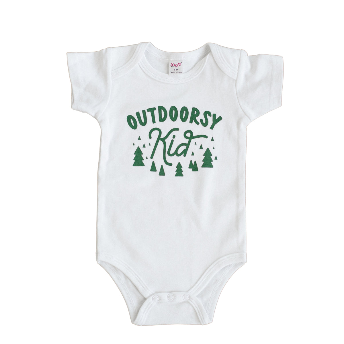 Outdoorsy Kid Baby Onesie