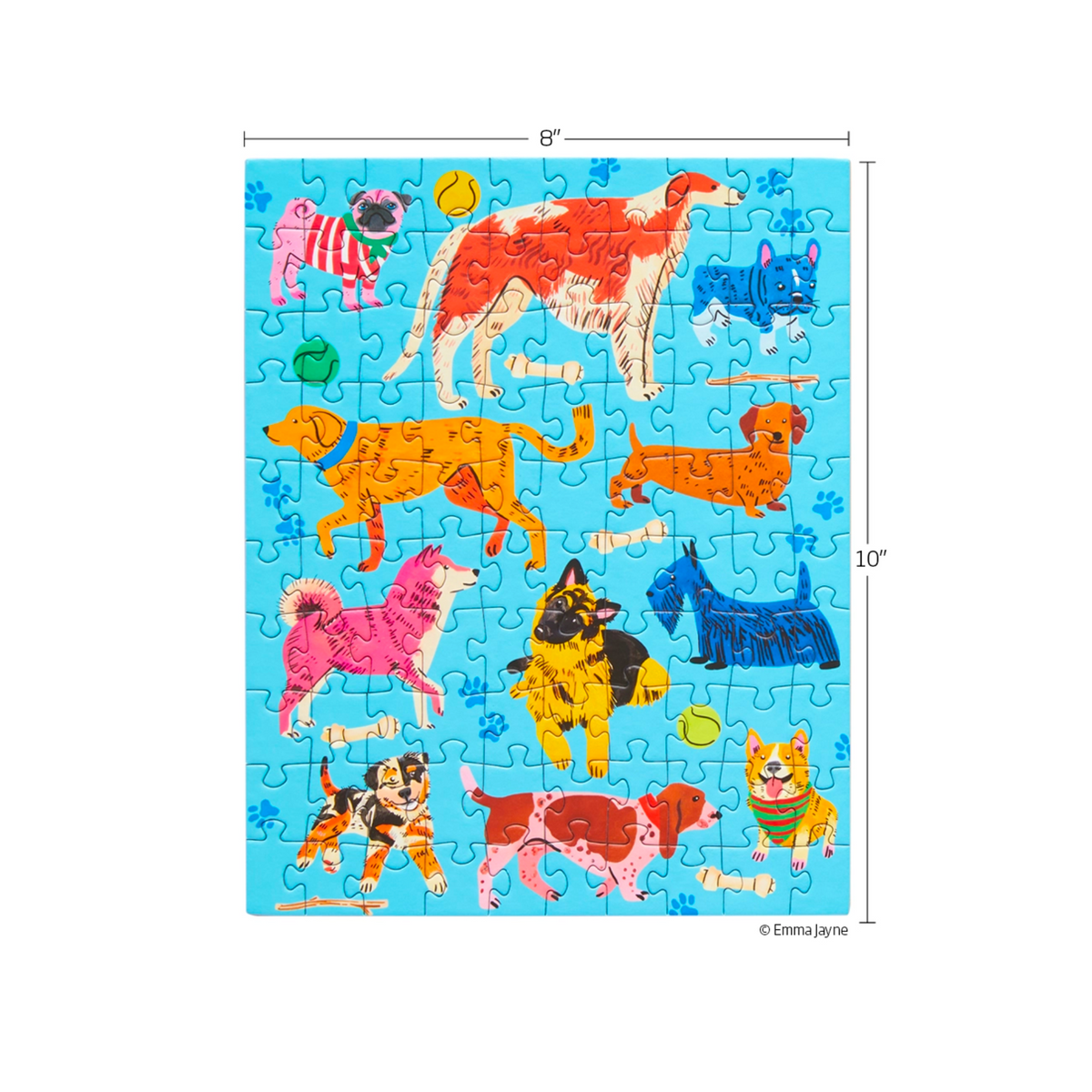 Pooches Playtime 100 Piece Puzzle Snax