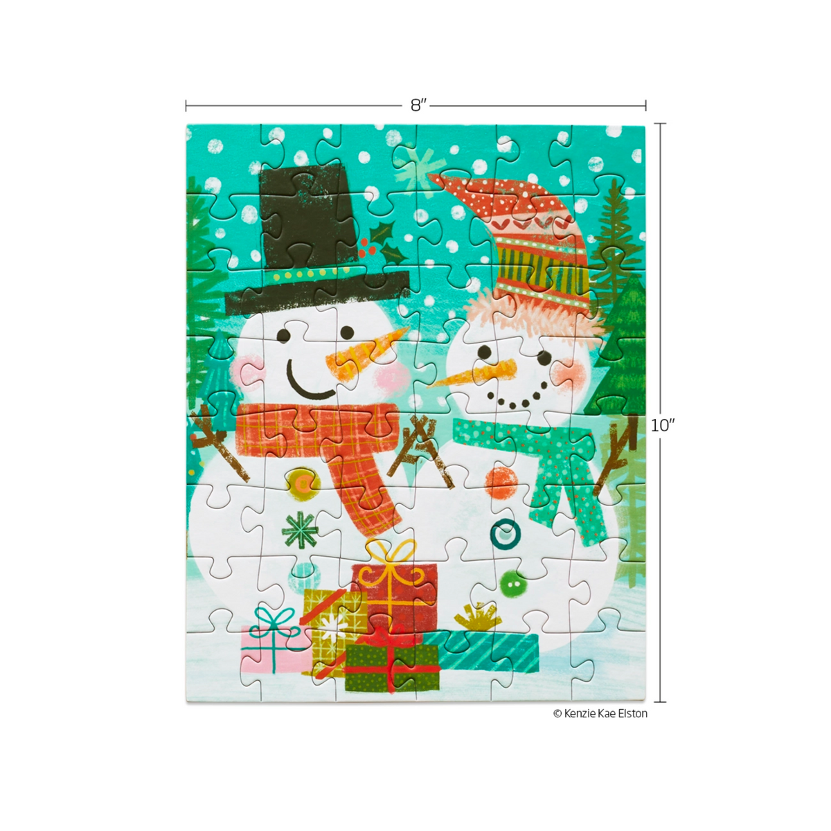 Snowmen Gift Exchange 48 Piece Kids Puzzle