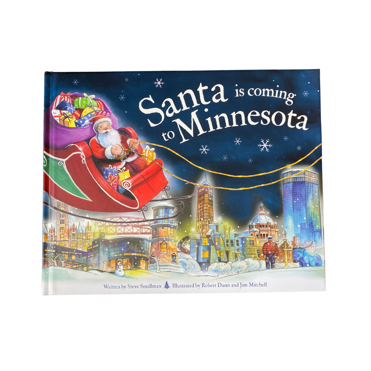 Santa is Coming to Minnesota Children&#39;s Book