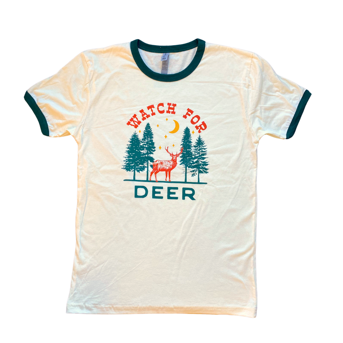 Watch for Deer Adult T-Shirt