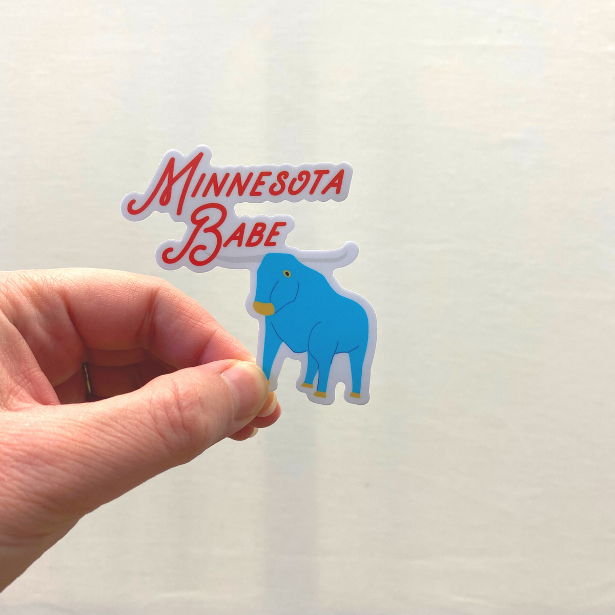 Minnesota Babe Vinyl Sticker