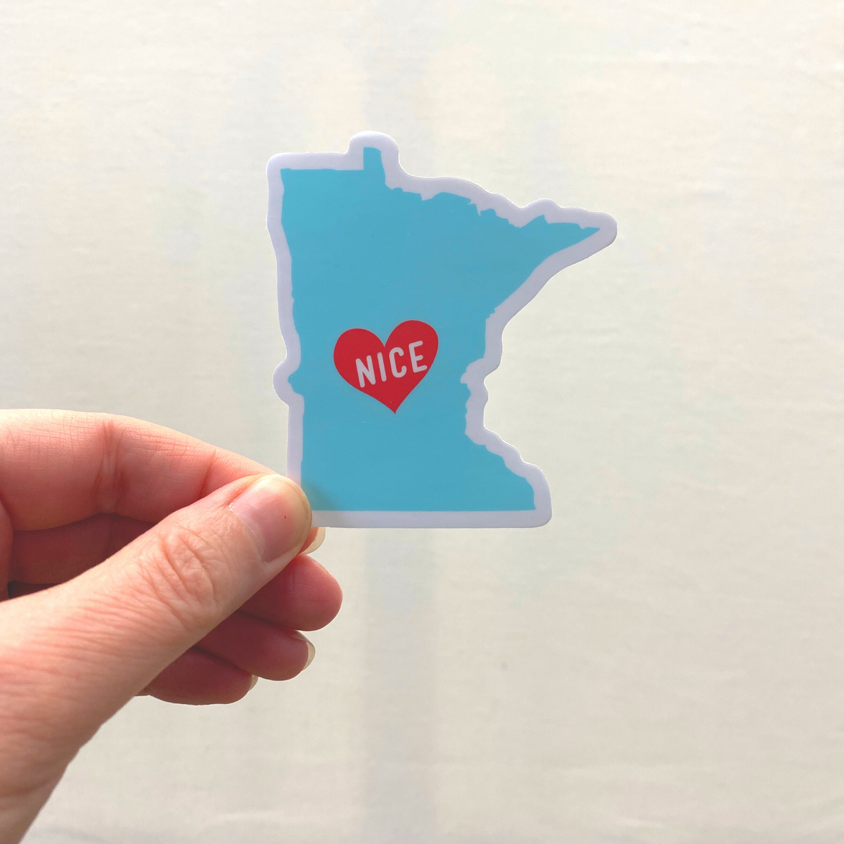 Minnesota Nice Vinyl Sticker