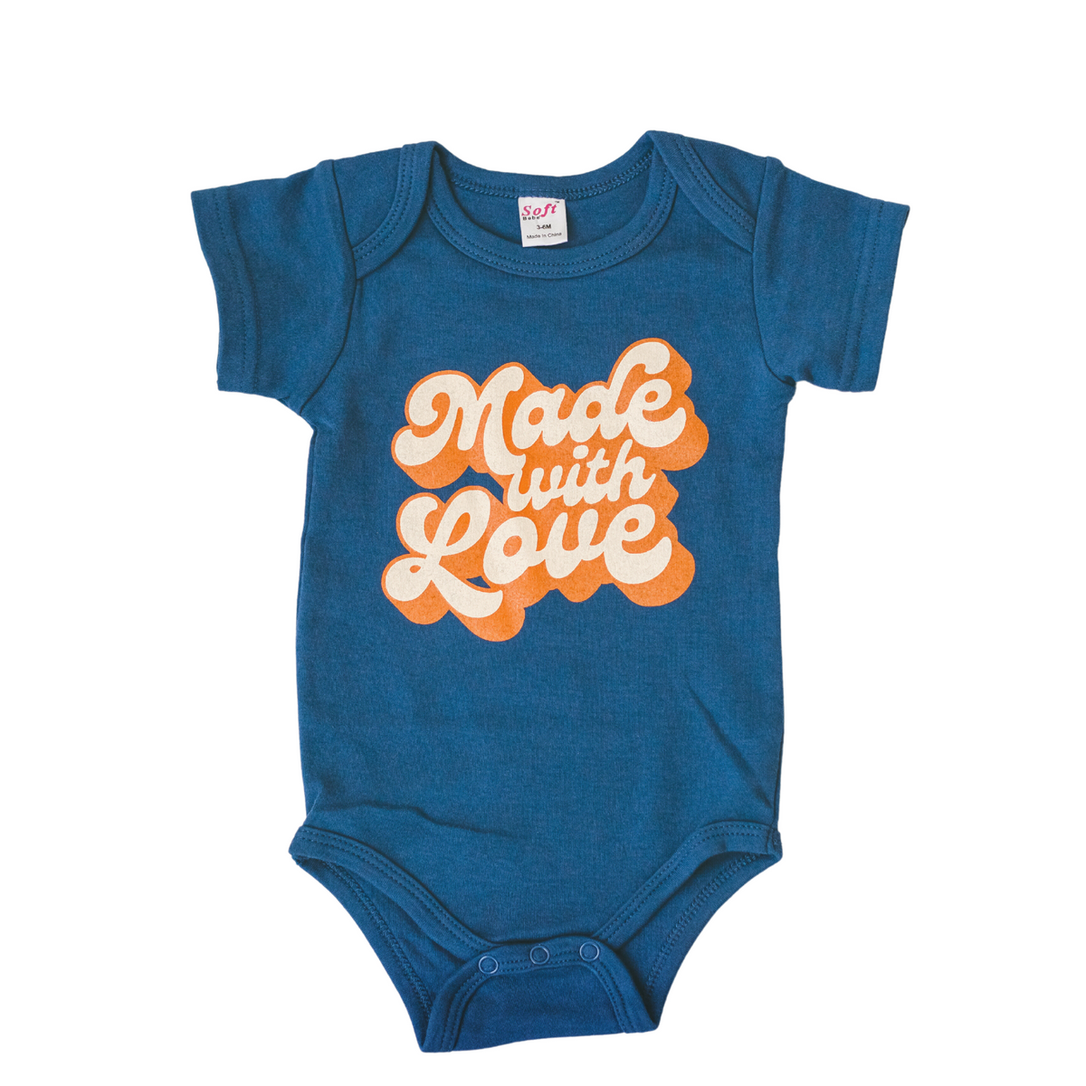 Made with Love Baby Onesie