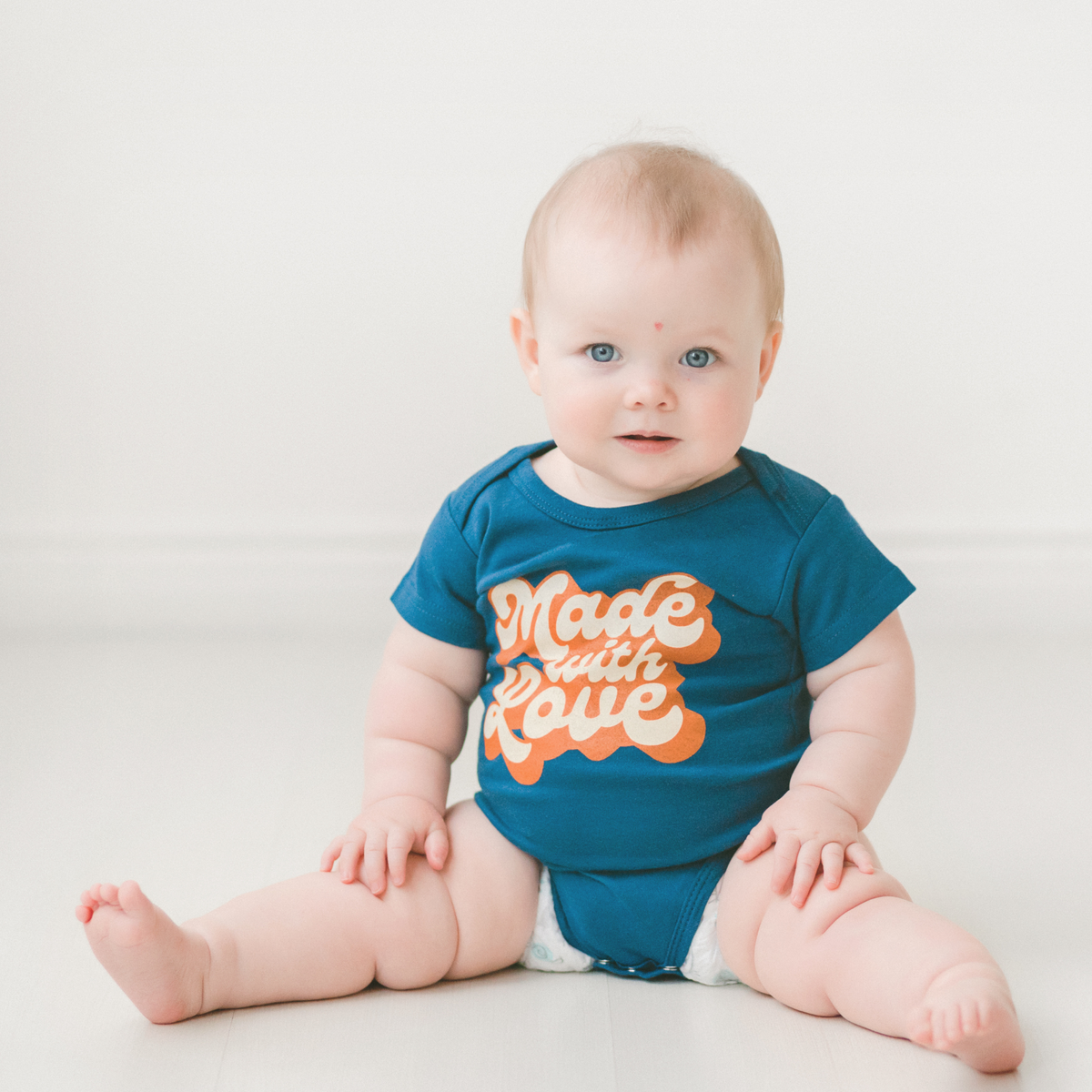 Made with Love Baby Onesie