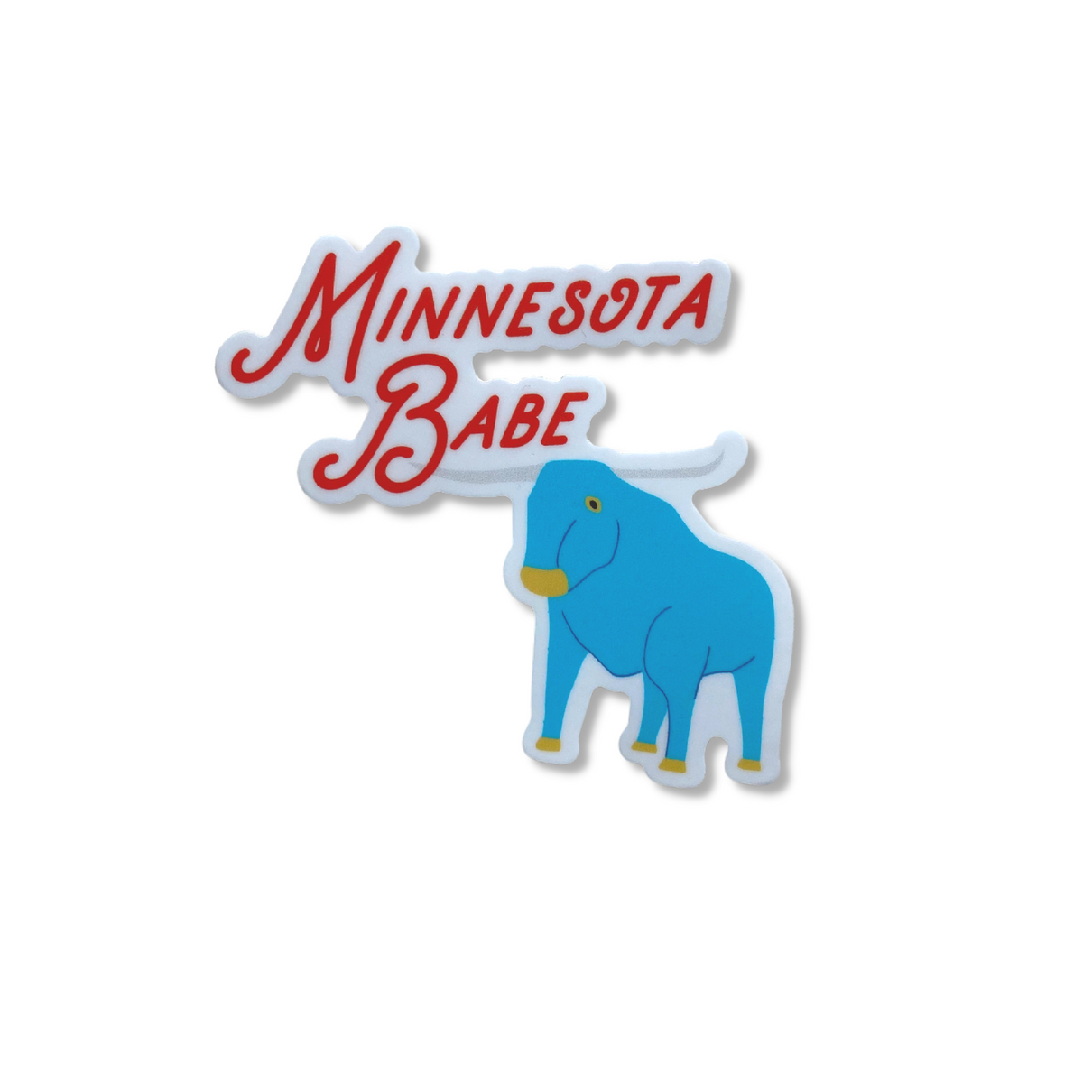 Minnesota Babe Vinyl Sticker