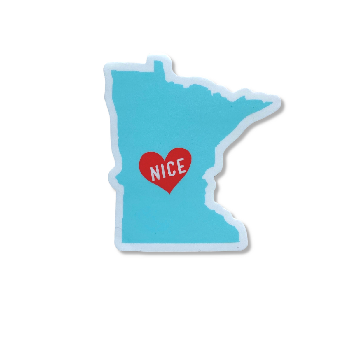 Minnesota Nice Vinyl Sticker