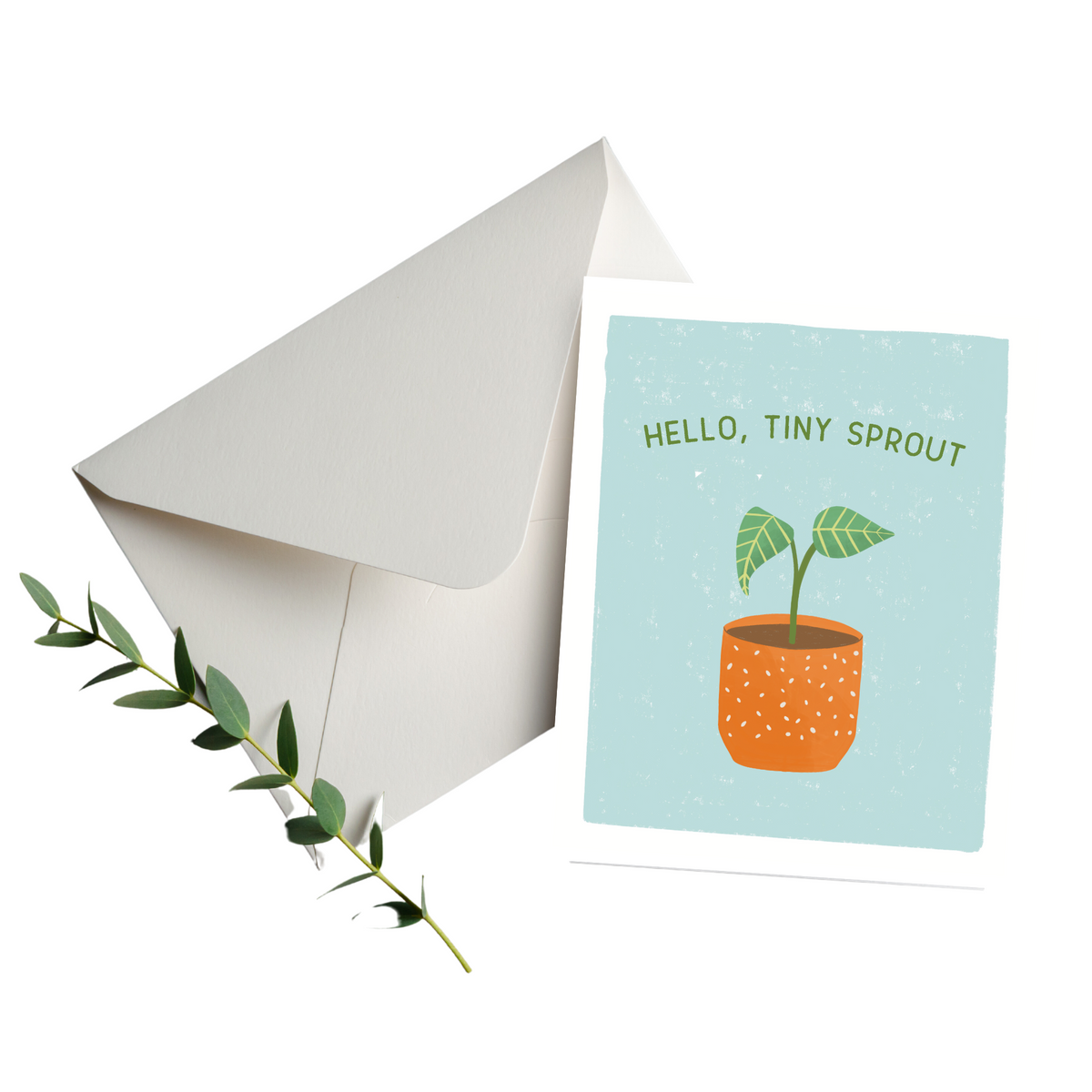 Hello, Tiny Sprout Card