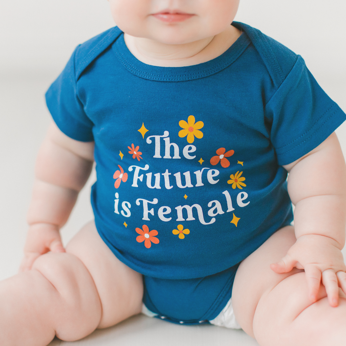 The Future is Female Baby Onesie