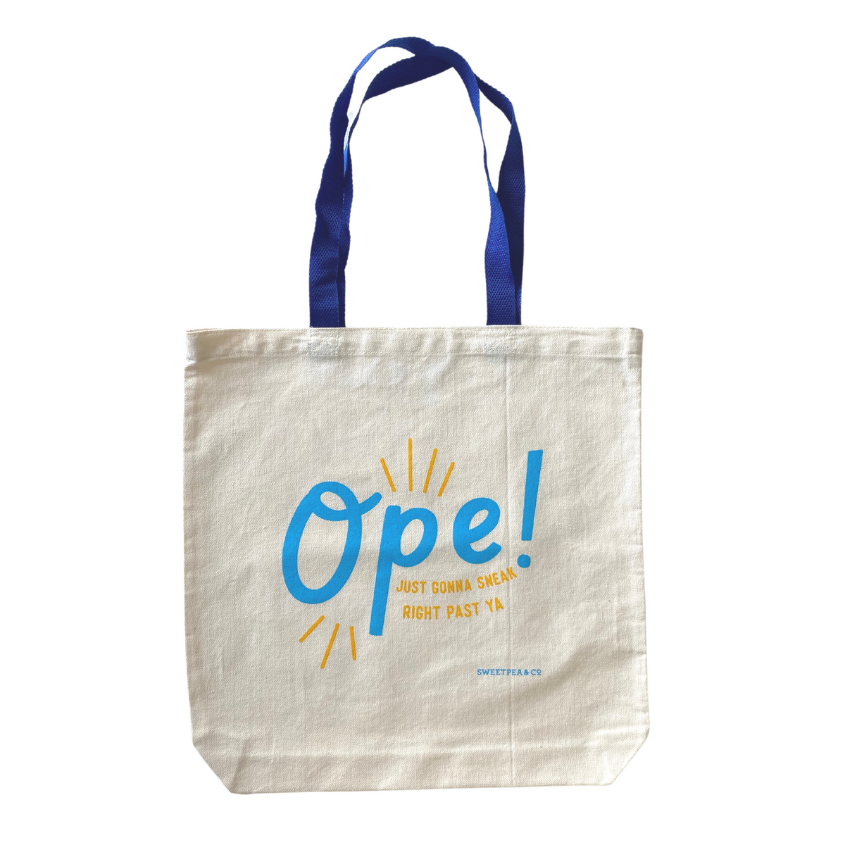 Ope! cotton tote bag