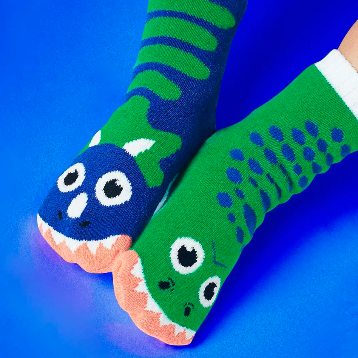 T-Rex &amp; Triceratops Kids Socks