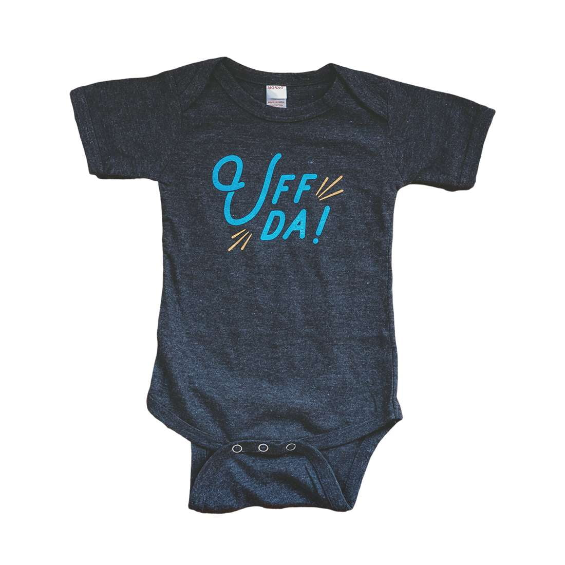 Uff Da! baby bodysuit - Sweetpea and Co.