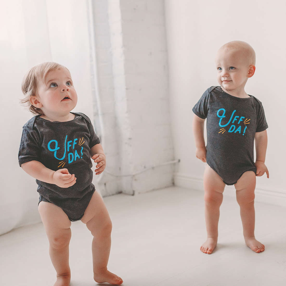 Uff Da! baby bodysuit - Sweetpea and Co.