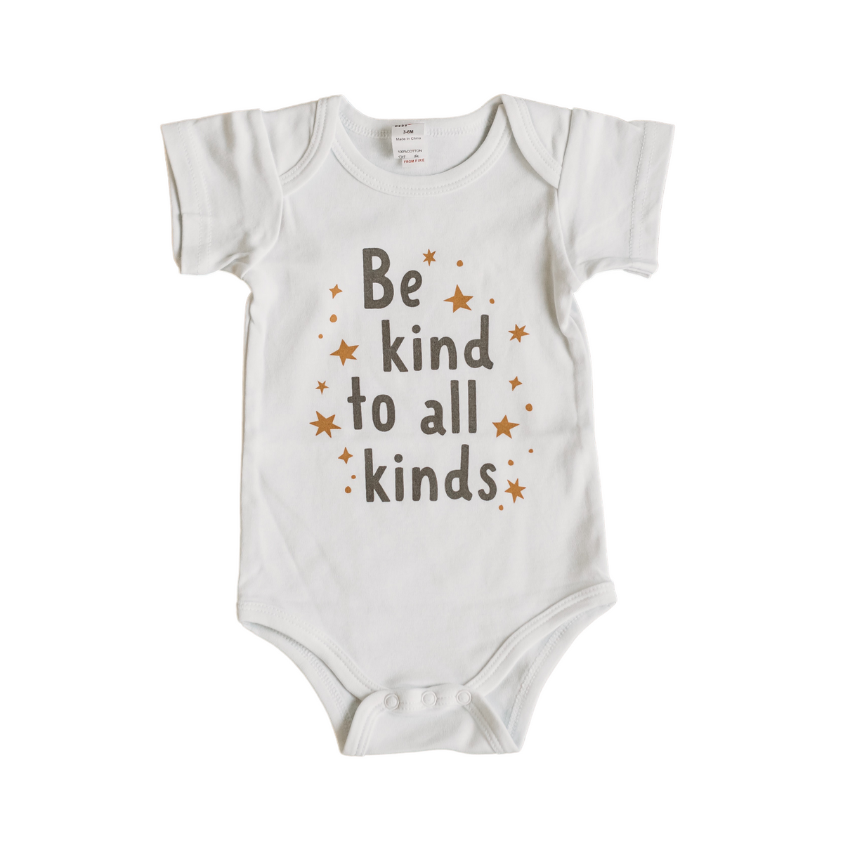 Be Kind to all Kinds Baby Bodysuit