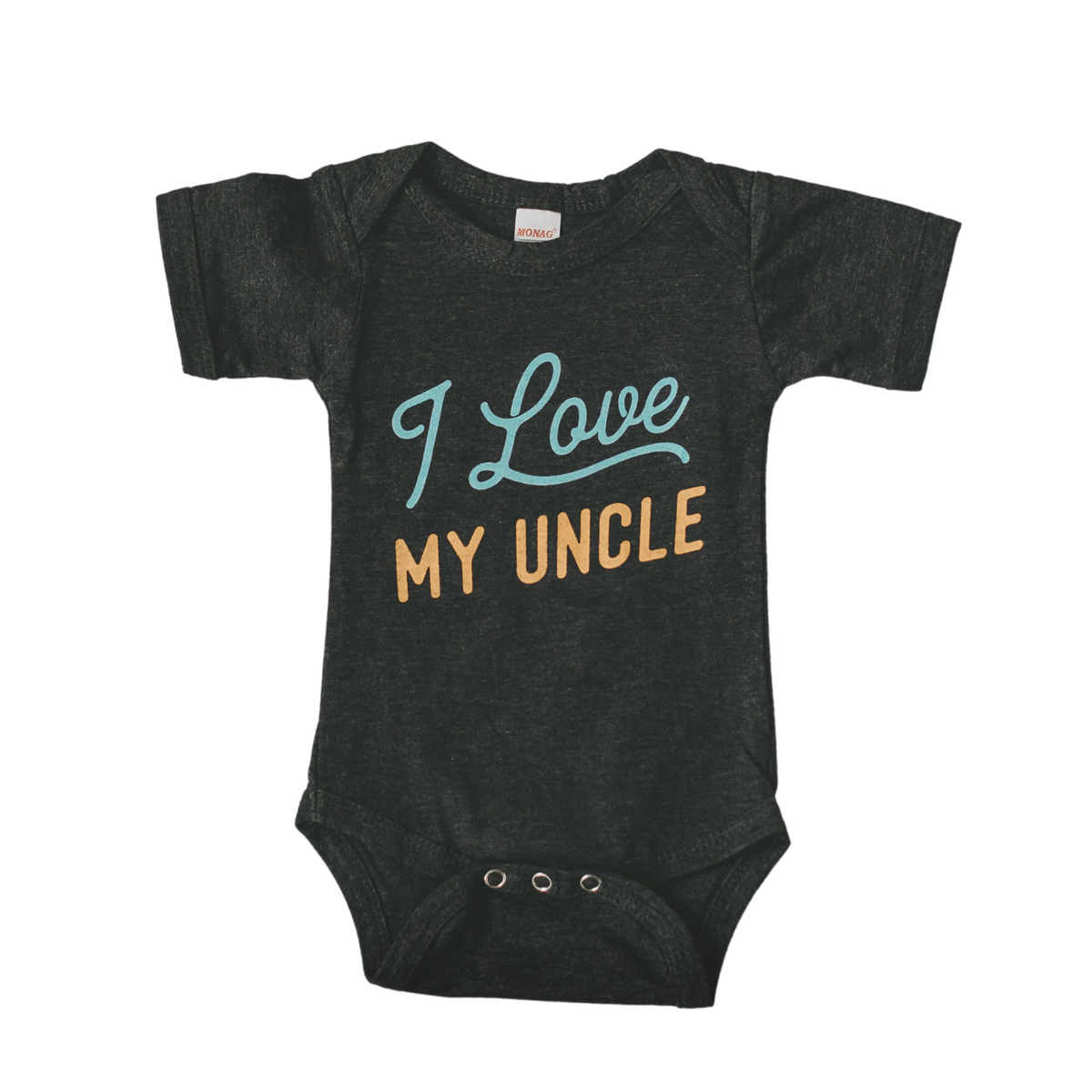 I Love My Uncle Baby Bodysuit