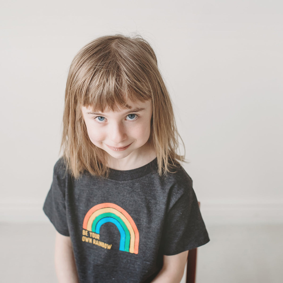 Be Your Own Rainbow Kid&#39;s T-shirt - Sweetpea and Co.