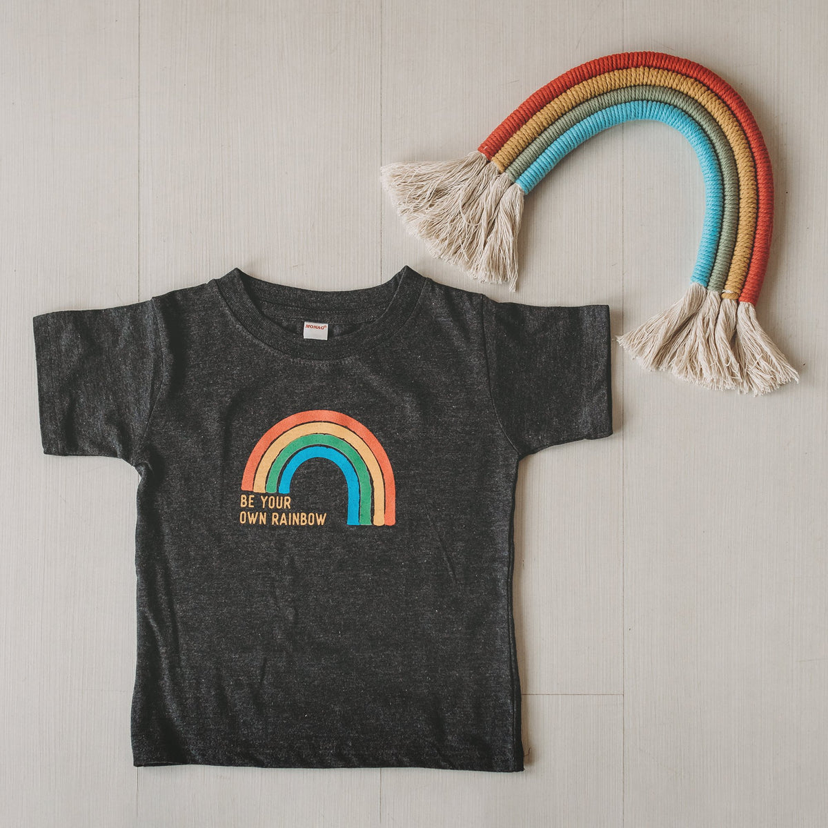 Be Your Own Rainbow Kid&#39;s T-shirt - Sweetpea and Co.