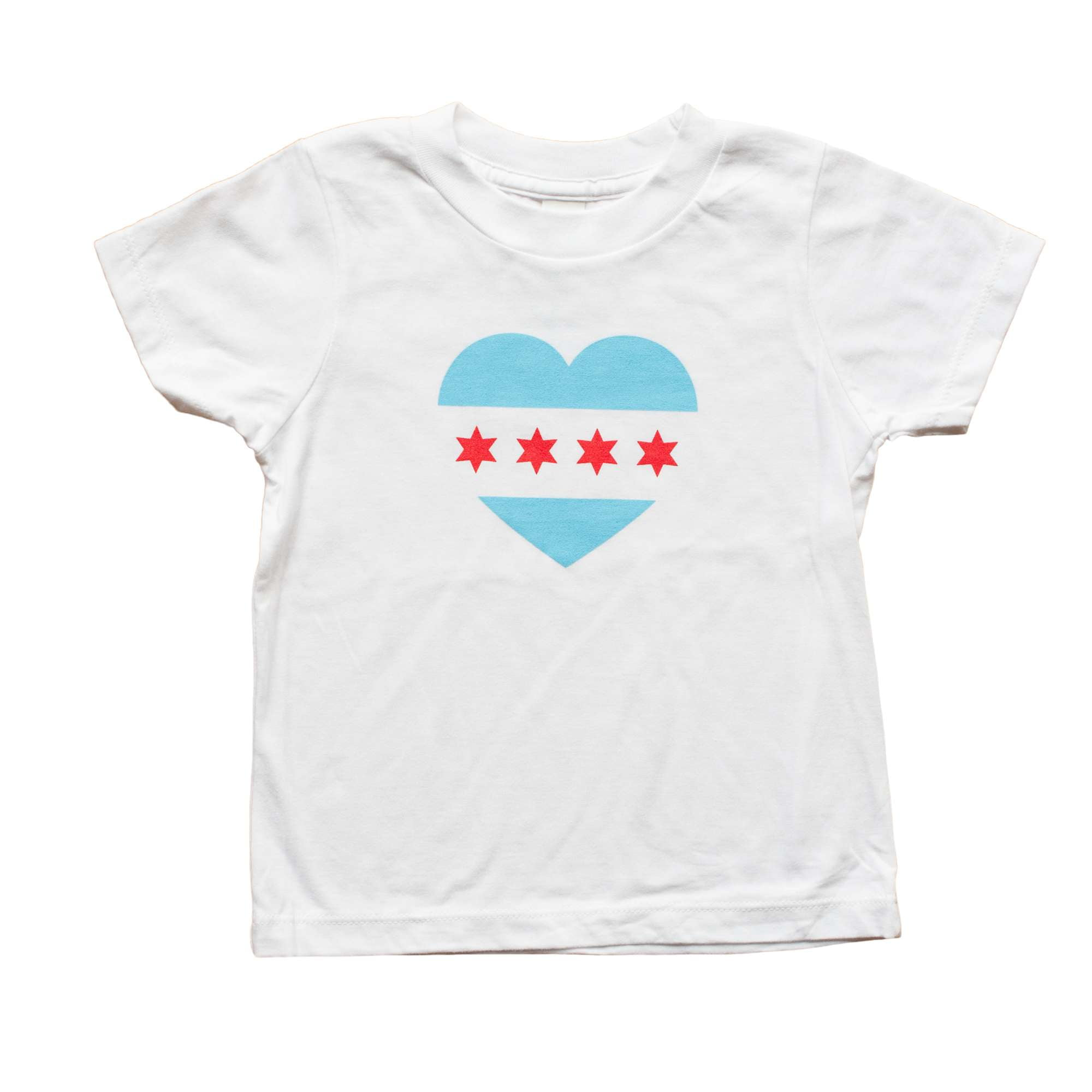 Chicago Flag T-Shirt in White