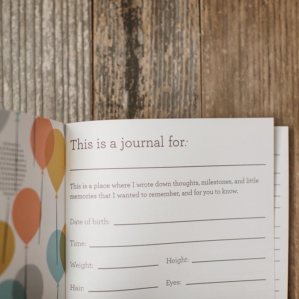 My First Year Baby Journal - Sweetpea and Co.