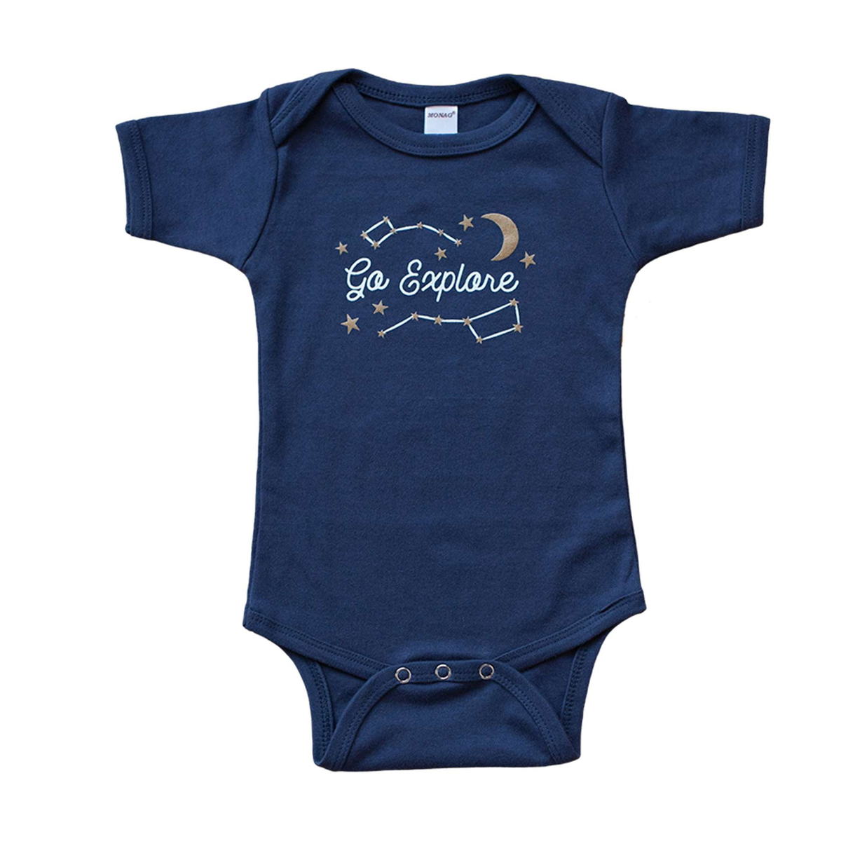 Go Explore Baby Bodysuit - Sweetpea and Co.