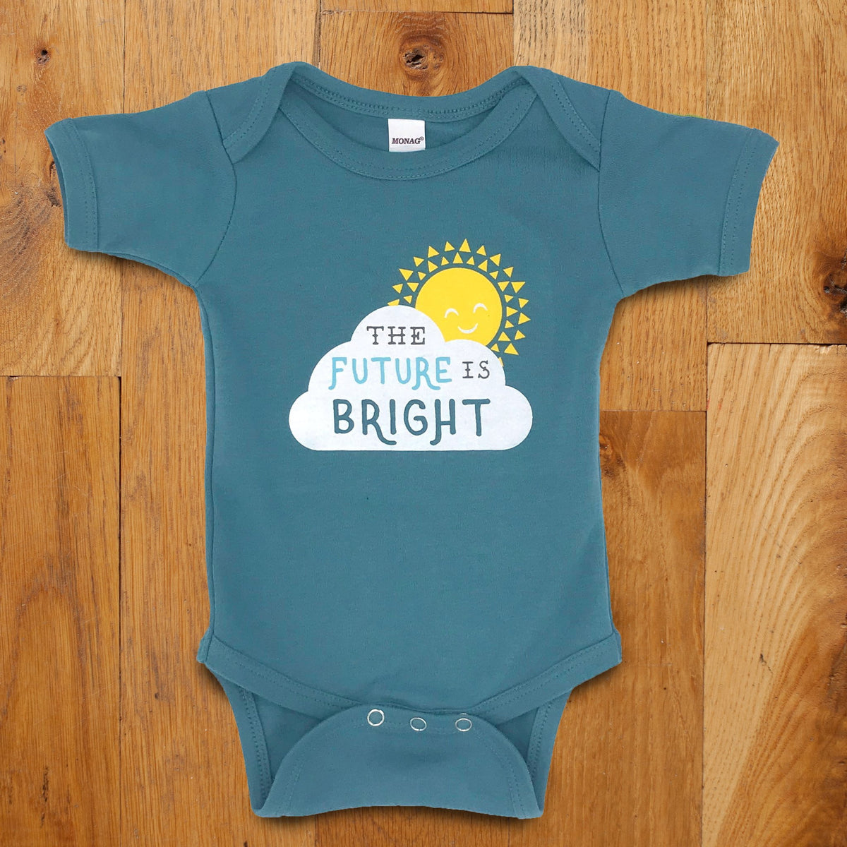 The Future is Bright Baby Bodysuit - Sweetpea and Co.