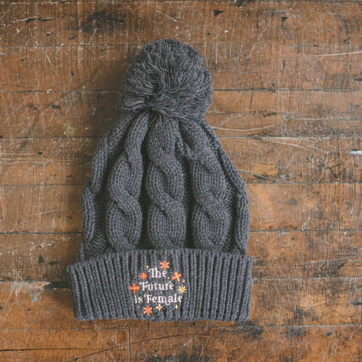 The Future is Female Winter Beanie Hat
