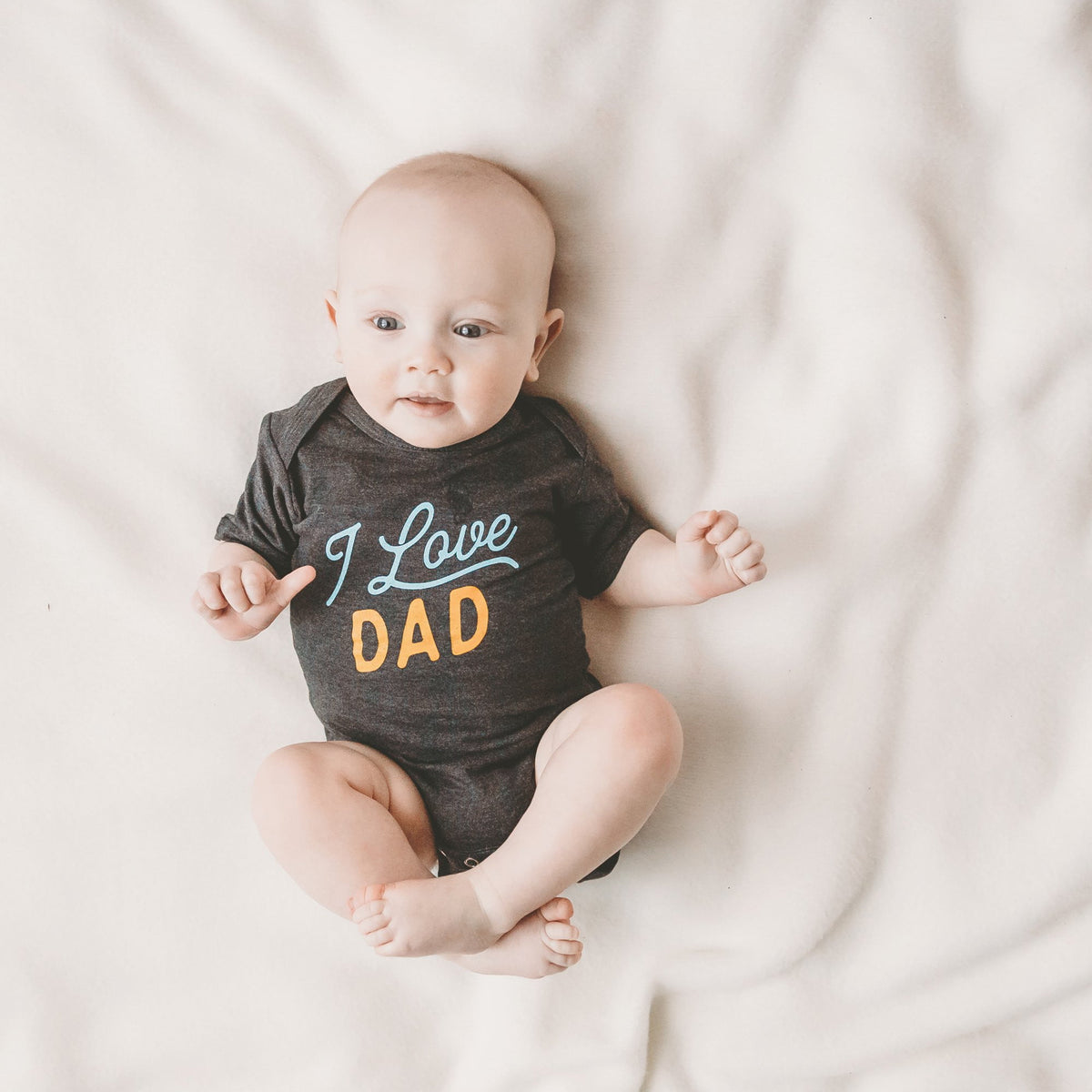 I Love Dad baby bodysuit - Sweetpea and Co.