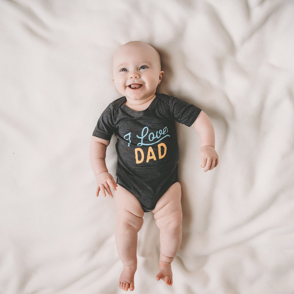 I Love Dad baby bodysuit - Sweetpea and Co.