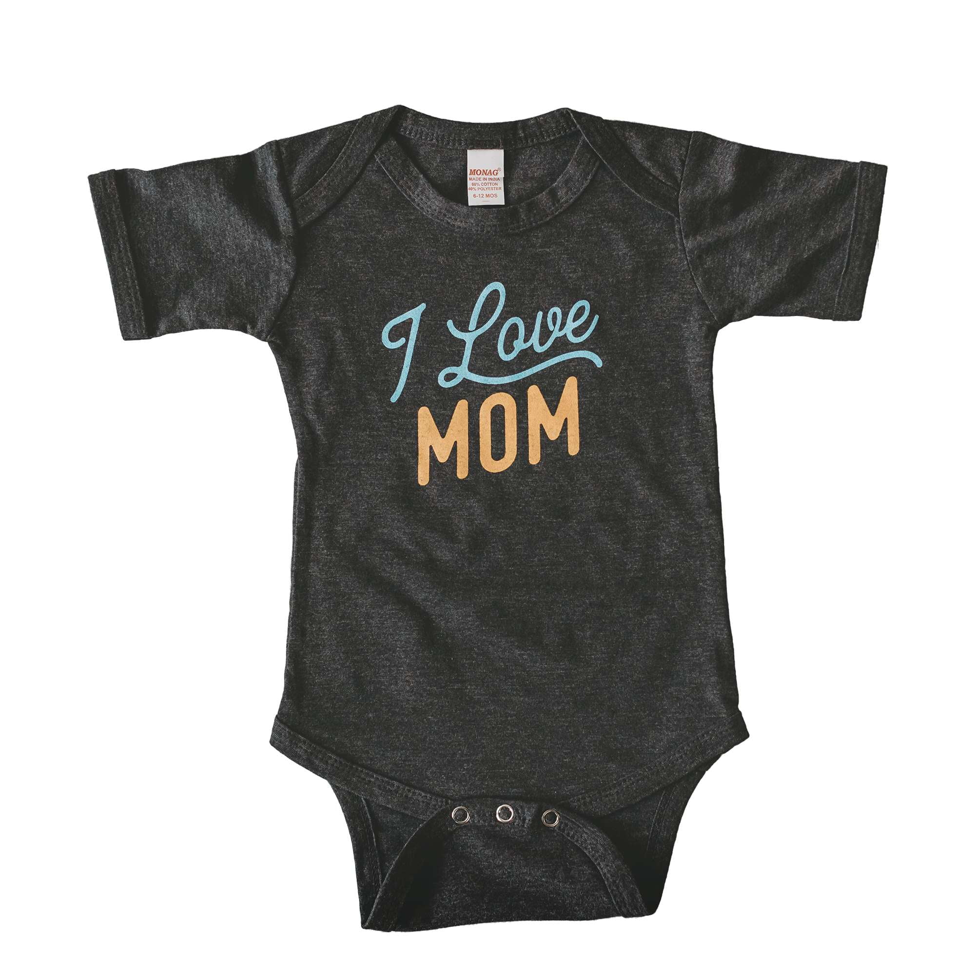 PRE-ORDER - I Love Mom baby bodysuit / onesie - Sweetpea and Co.