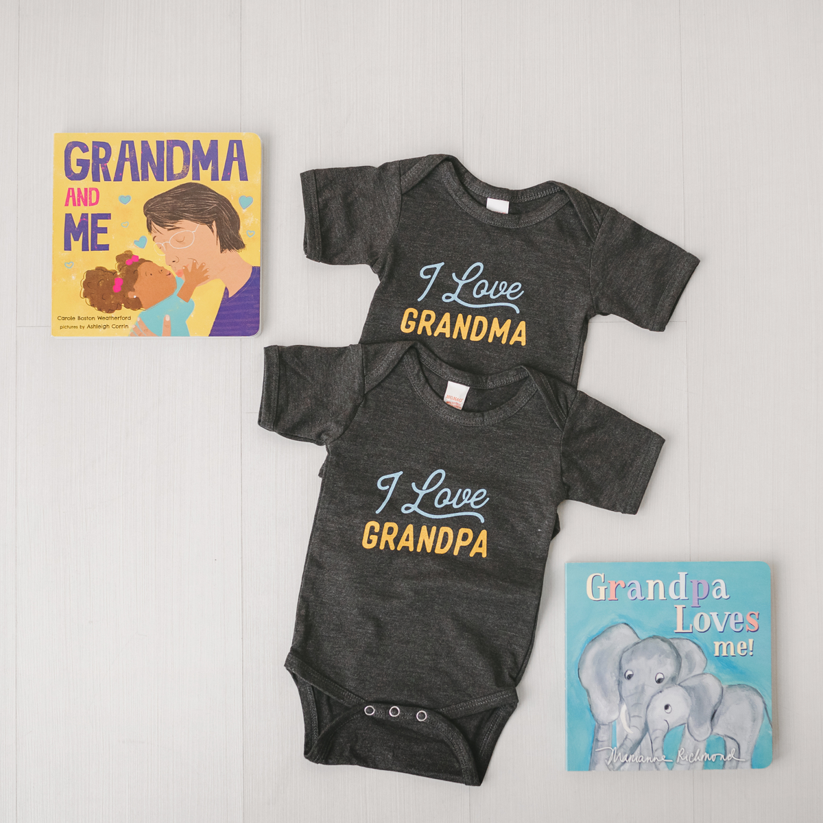 I Love Grandpa Baby Onesie