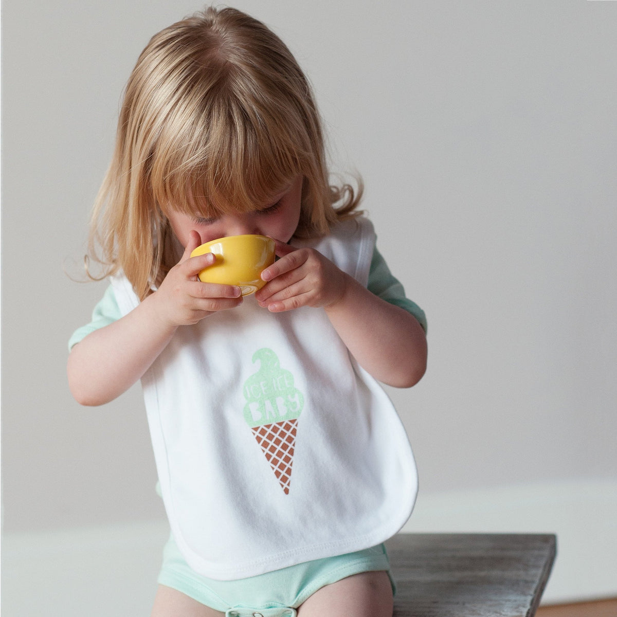 Ice Cream Baby Bib - Sweetpea and Co.