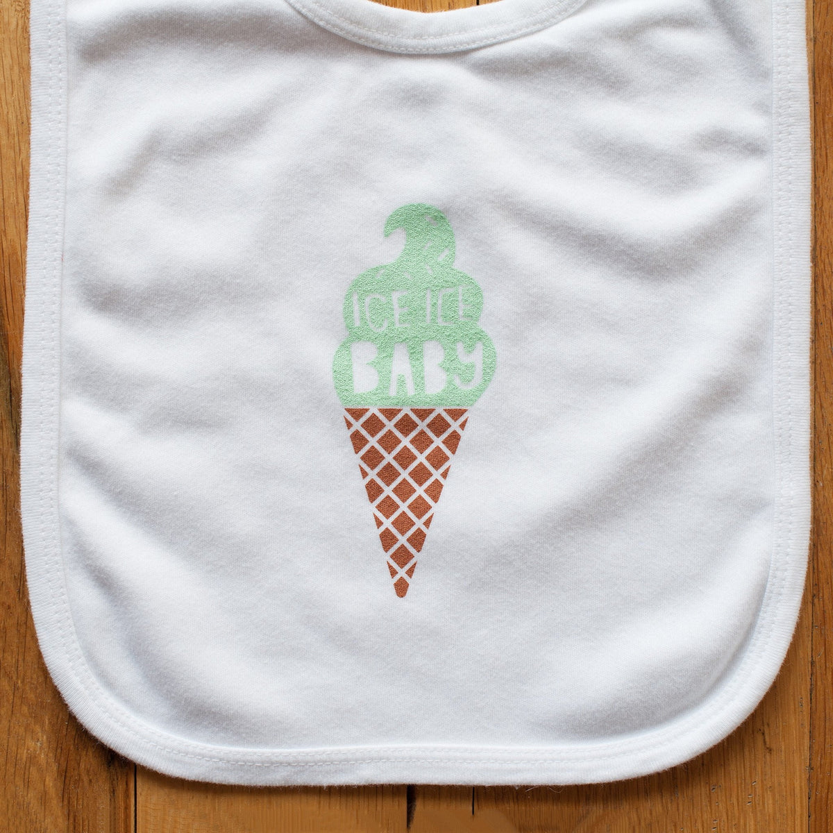 Ice Cream Baby Bib - Sweetpea and Co.
