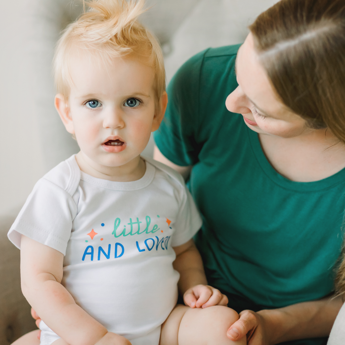 Little and Loved Baby Bodysuit