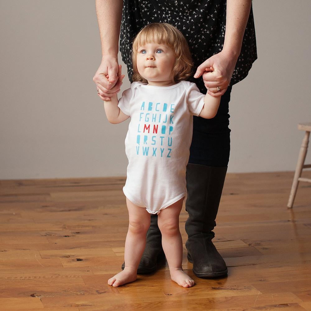 Minnesota Alphabet Baby Bodysuit - Sweetpea and Co.