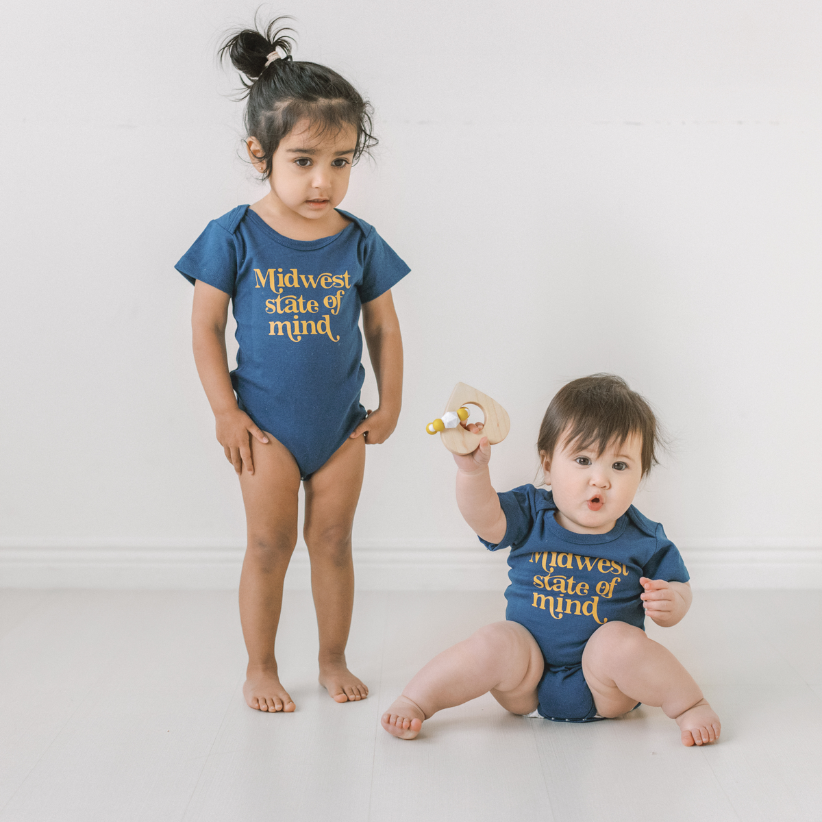 Midwest State of Mind Baby Onesie