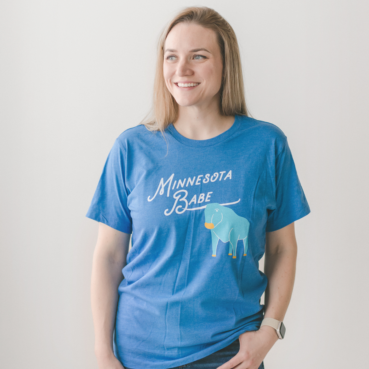 Minnesota Babe Adult T-Shirt